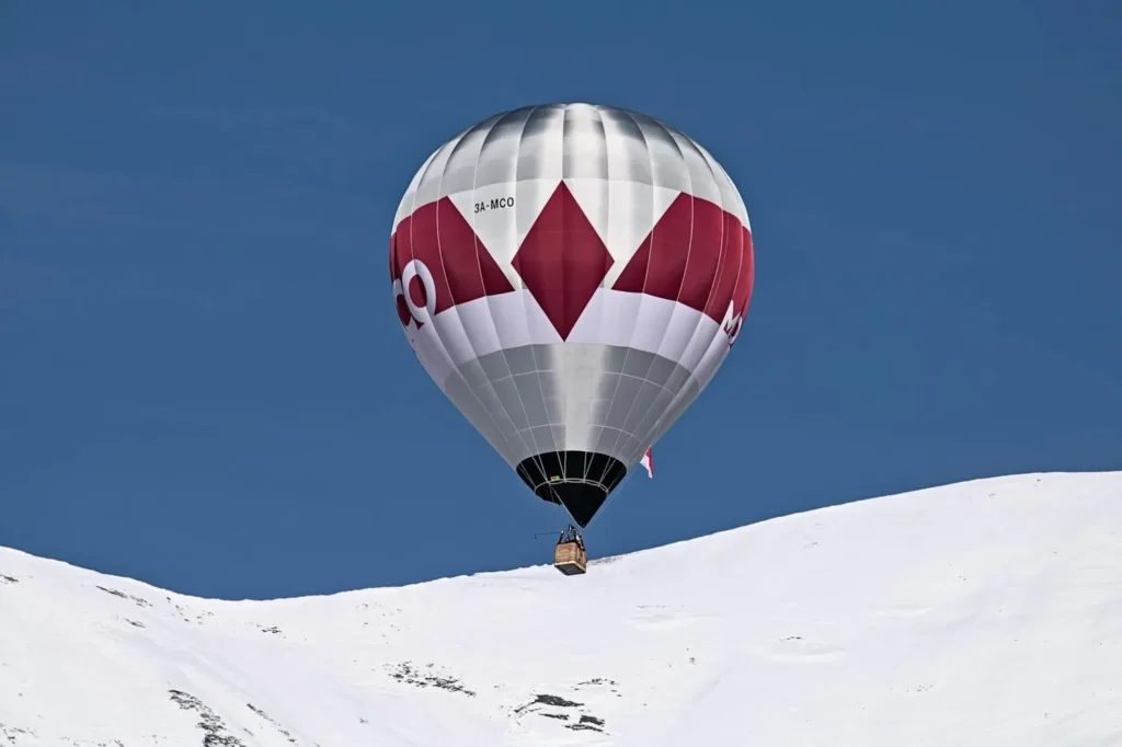 swiss alps ballon